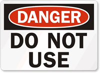 Do Not Use